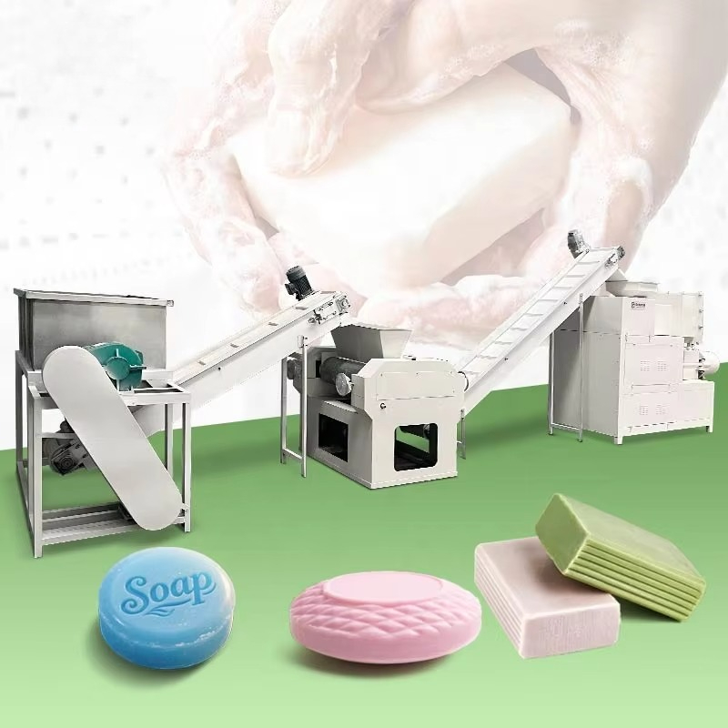 Soap Making Machine Small Scale - 바 소형 비누 제조 산업용 소규모