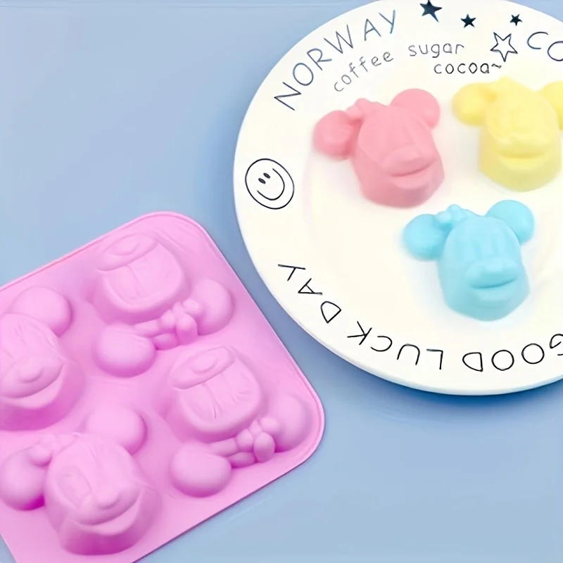Soap Making Supplies - 1pc 미니 만화 몰드, 수공예품, 초콜릿,