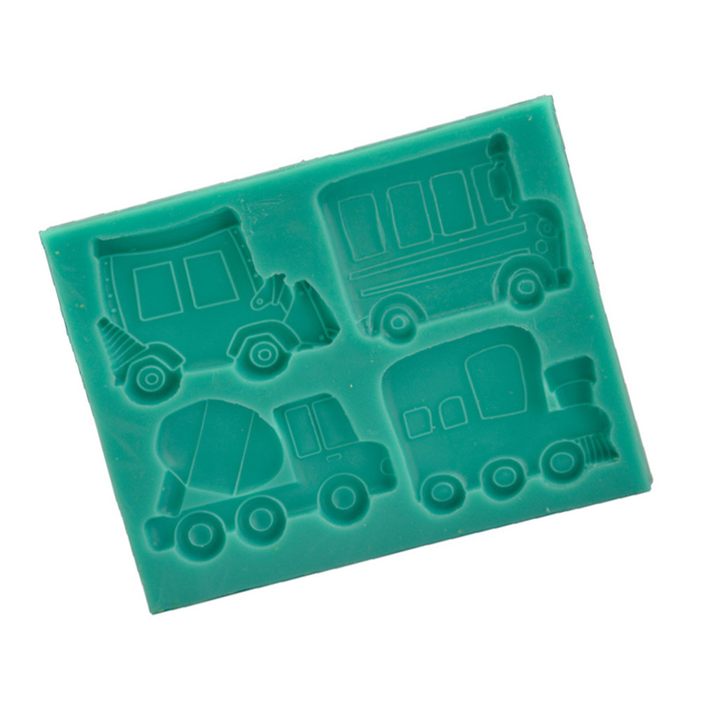 Soap Making Homemade - 1개입 창의적인 차량 모양 실리콘 베이킹