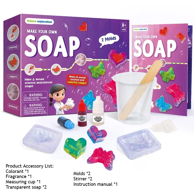 DIY 비누 제작, 배스볼, 슬라임 색상 혼합 과학 실 - Soap Making Game 리뷰 및 가격
