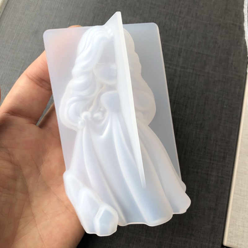 3D 귀여운 공주 실리콘 양초 금형 천사 소녀 비누 수 - Soap Making Supplies 리뷰 및 가격