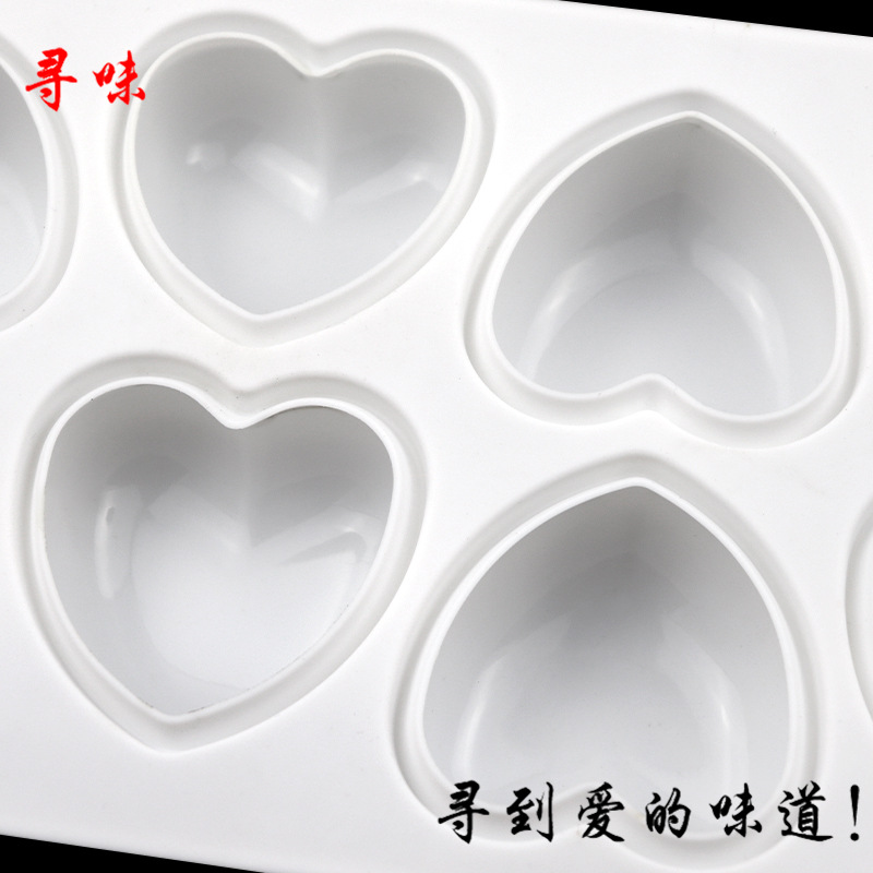 8 Pcs 사랑 심장 실리콘 비누 금형 수제 양초 만들 - Soap Making Experiment 리뷰 및 가격