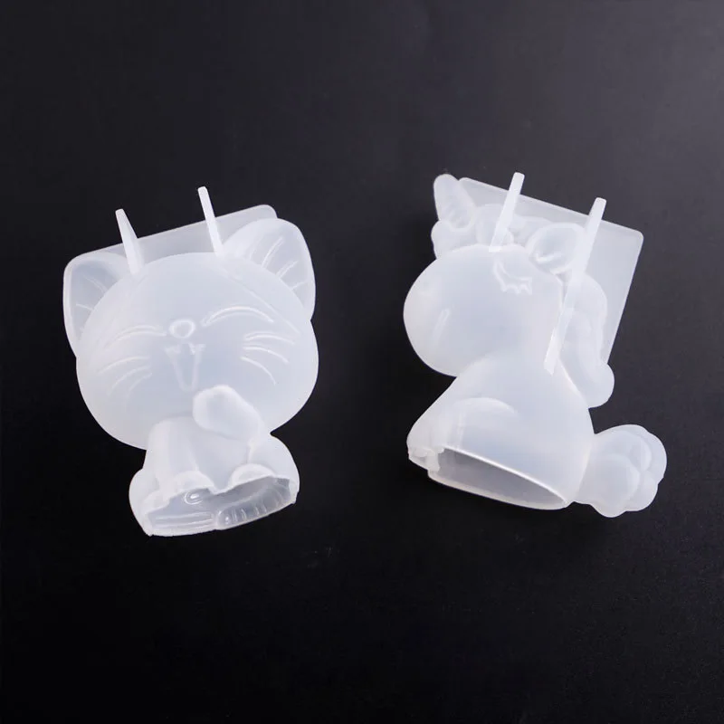 3D 기하학 실리콘 유니콘 고양이 사슴 곰 금형 비누  - Soap Making Lye 리뷰 및 가격