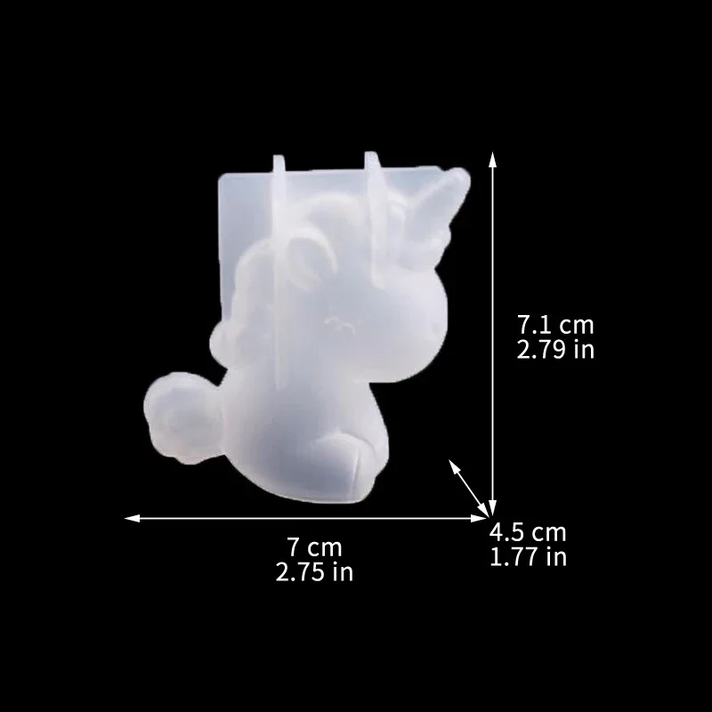 3D 기하학 실리콘 유니콘 고양이 사슴 곰 금형 비누  - Soap Making Lye 리뷰 및 가격