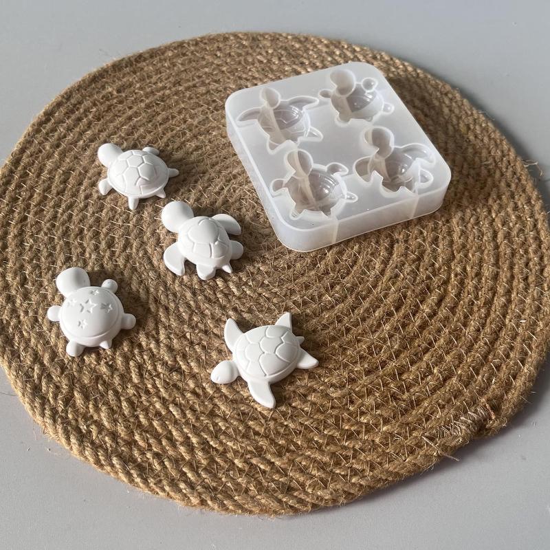네 마리 거북이 플라스터 실리콘 몰드 DIY 하트 스타 - Soap Making Supplies 리뷰 및 가격