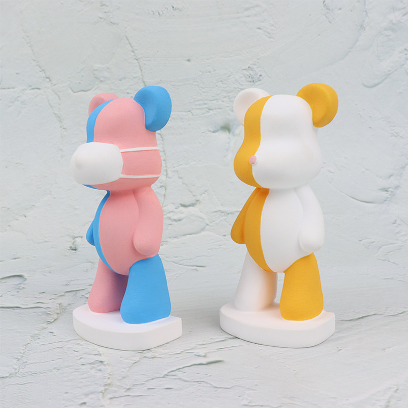 3D 만화 곰 실리콘 캔들 몰드, 귀여운 마스크, 곰  - Soap Making Experiment 리뷰 및 가격