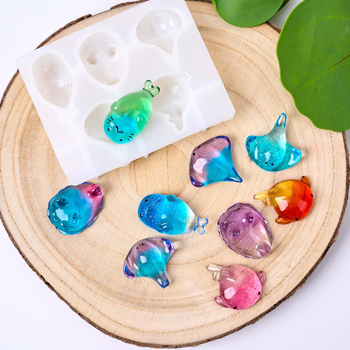 3D 힐링 귀여운 만타 가오리 실리콘 몰드 DIY 키체 - Soap Making Supplies 리뷰 및 가격