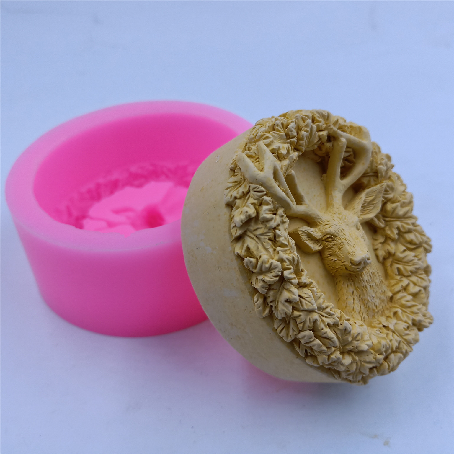 사슴 디자인 비누 실리콘 몰드 비누 만들기 무스 케이크 - Soap Making Lye 리뷰 및 가격
