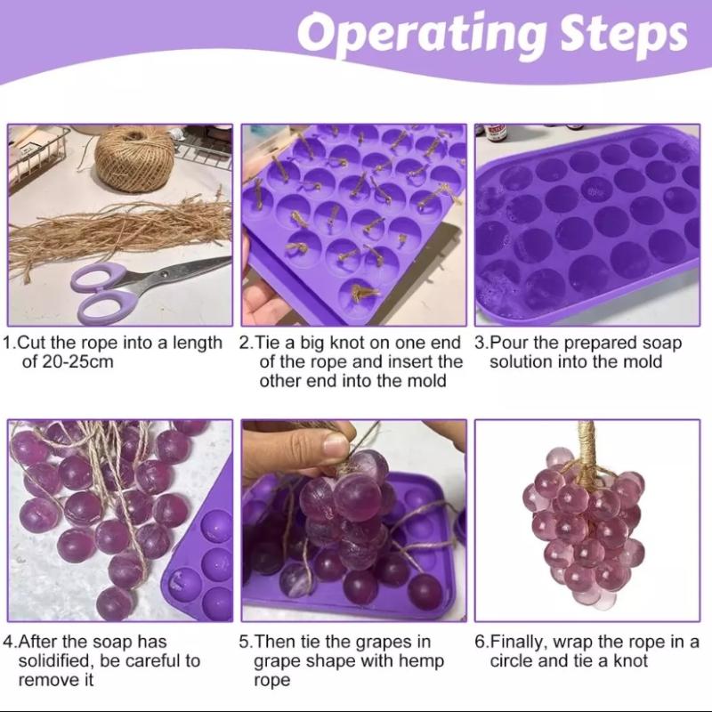 DIY 비누 만들기 키트 포도 비누 몰드 교사의 날 생 - Soap Making Experiment 리뷰 및 가격
