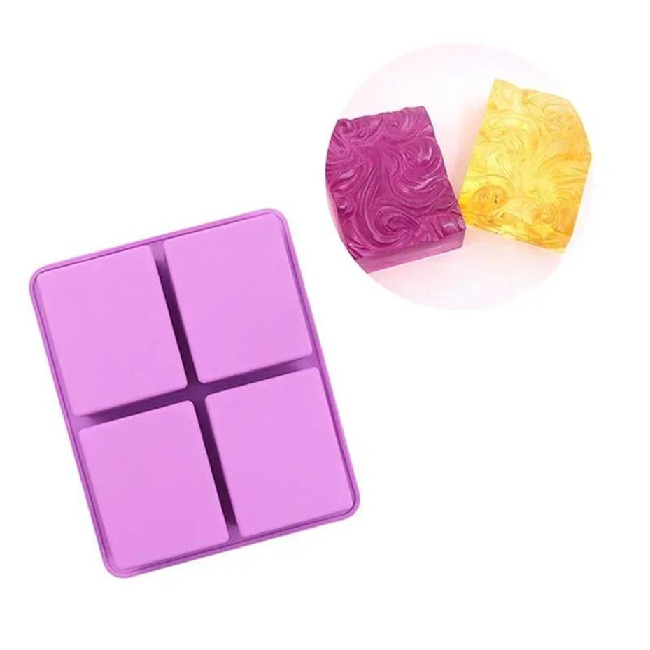 창의적인 1개 케이크 장식 베이킹 도구 4구 꽃 모양  - Soap Making Lye 리뷰 및 가격